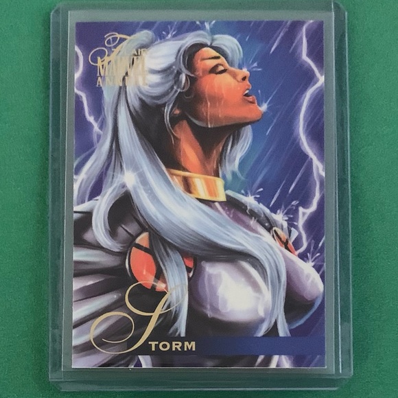 Flair Other - STORM #5 1995 Flair Marvel [Annual] Comic Book Trading Card